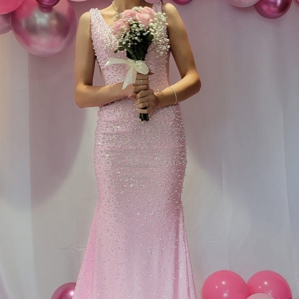 Pink Prom Dress - Picture 2 of 6